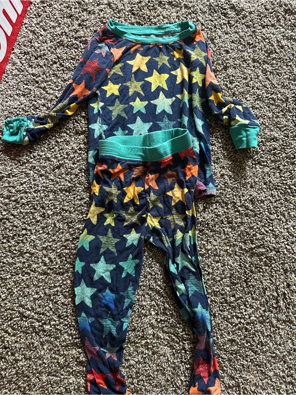 Little sleepies Kids Star Pajama Set